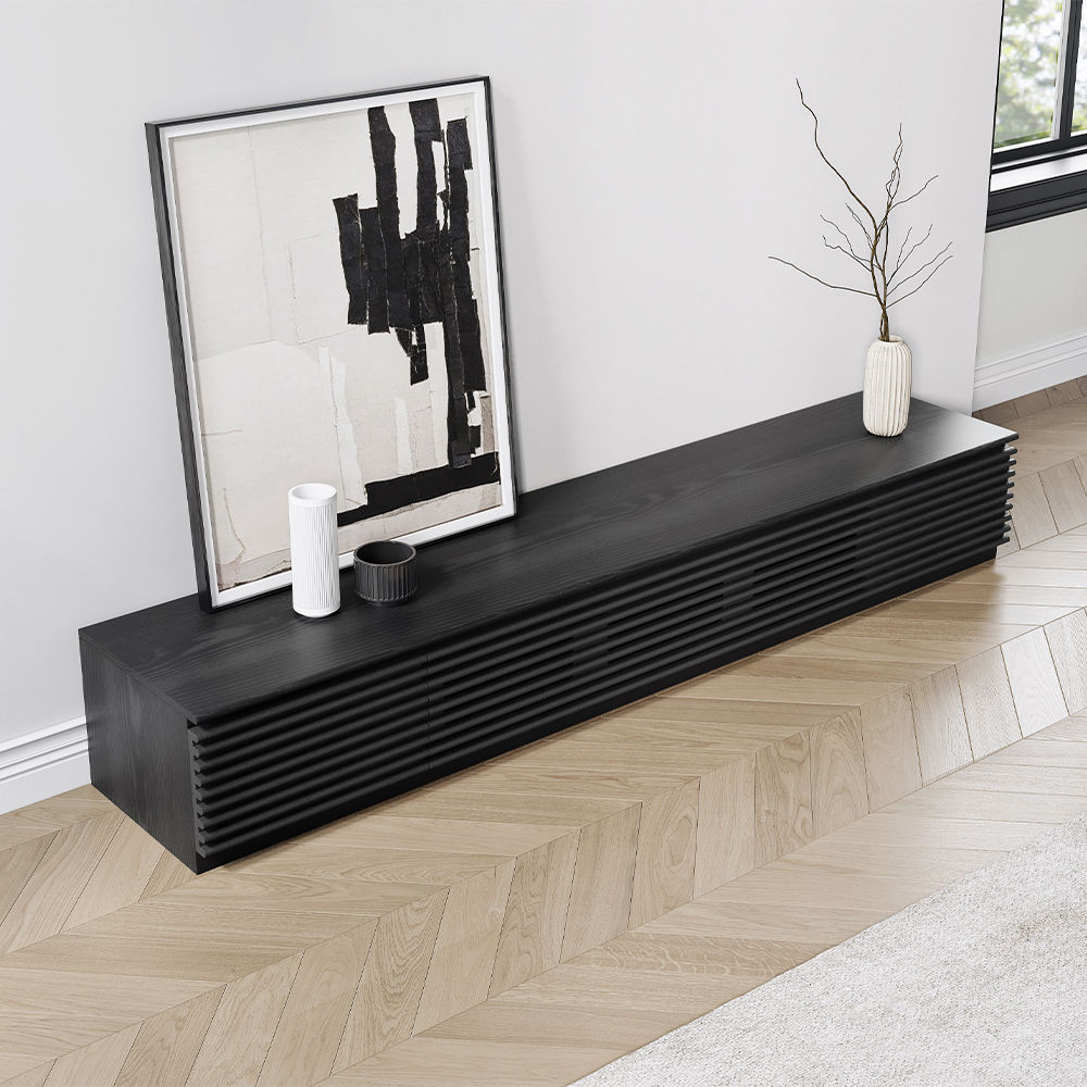 Black Plywood TV Stands