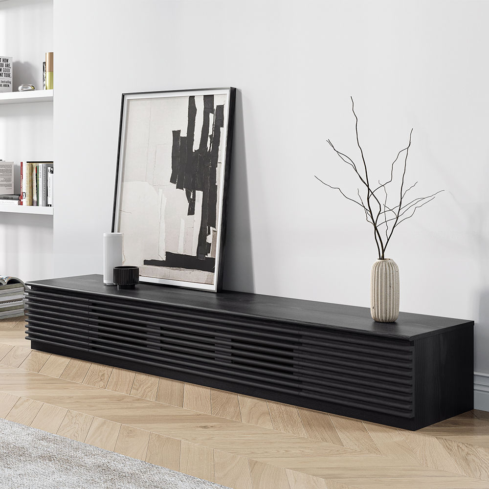 Black Plywood TV Stands
