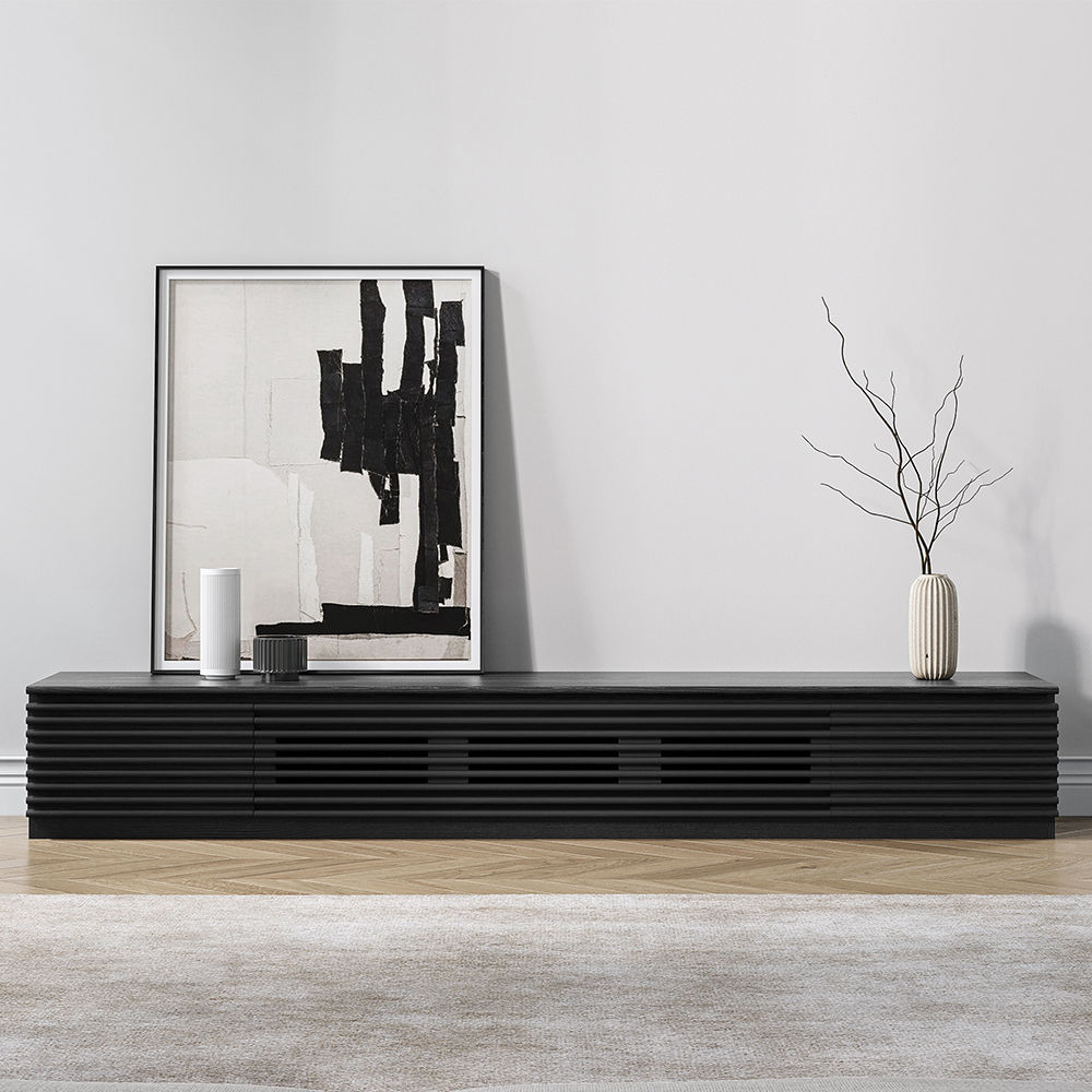 Black Plywood TV Stands