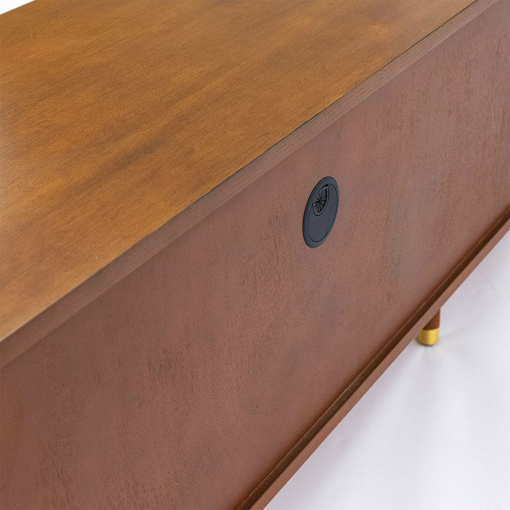 Modern Walnut Color MDF TV Stands