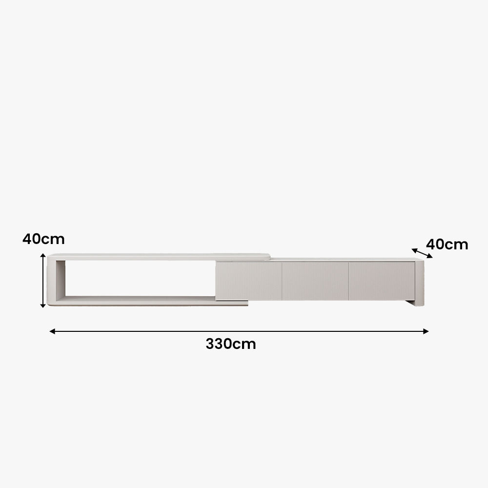 Weiß  MDF TV-Möbel