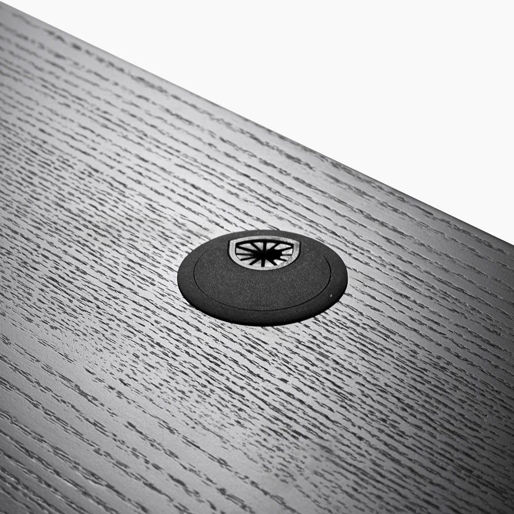 Partly Assemble Black MDF TV Stands
