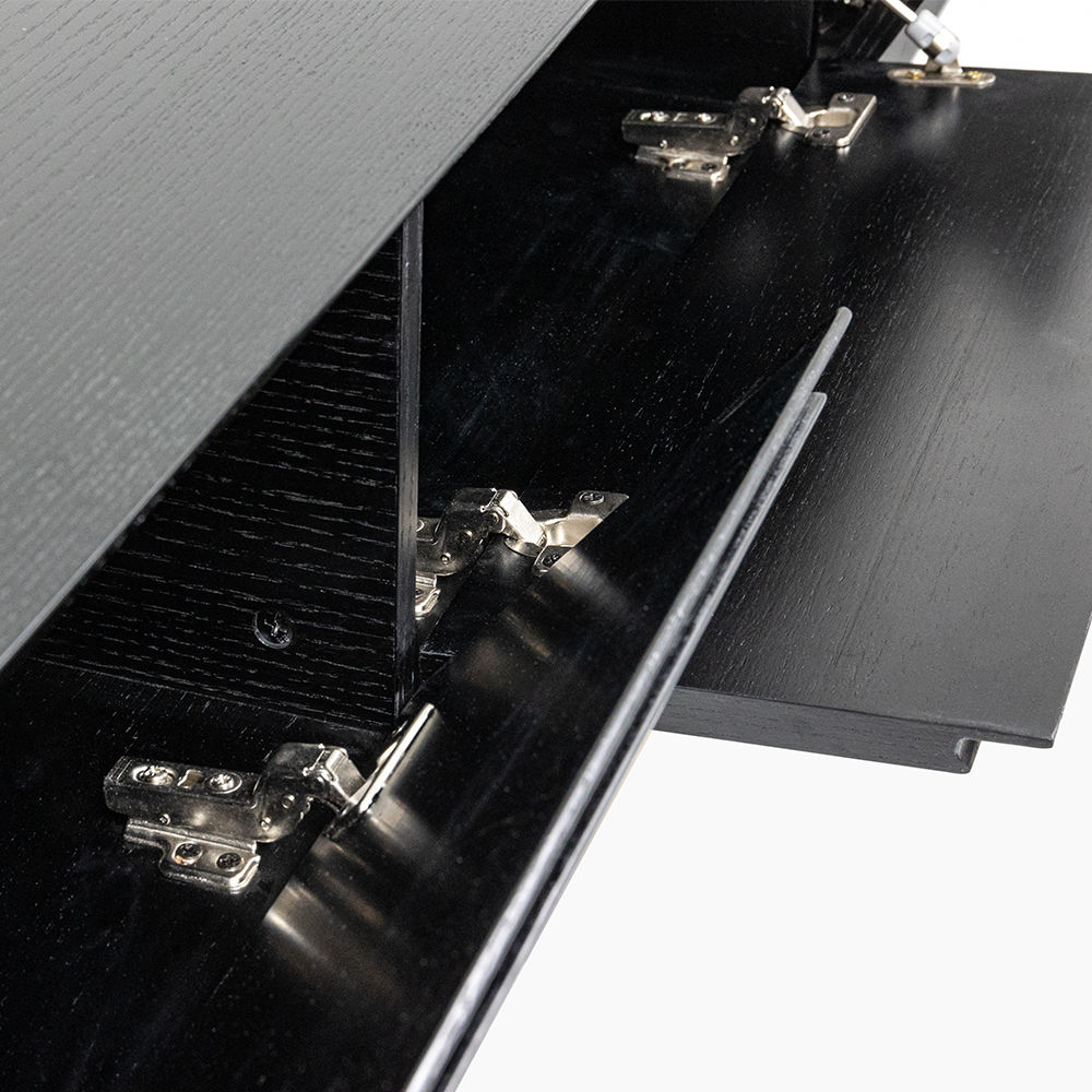 Floating Black MDF TV Stands