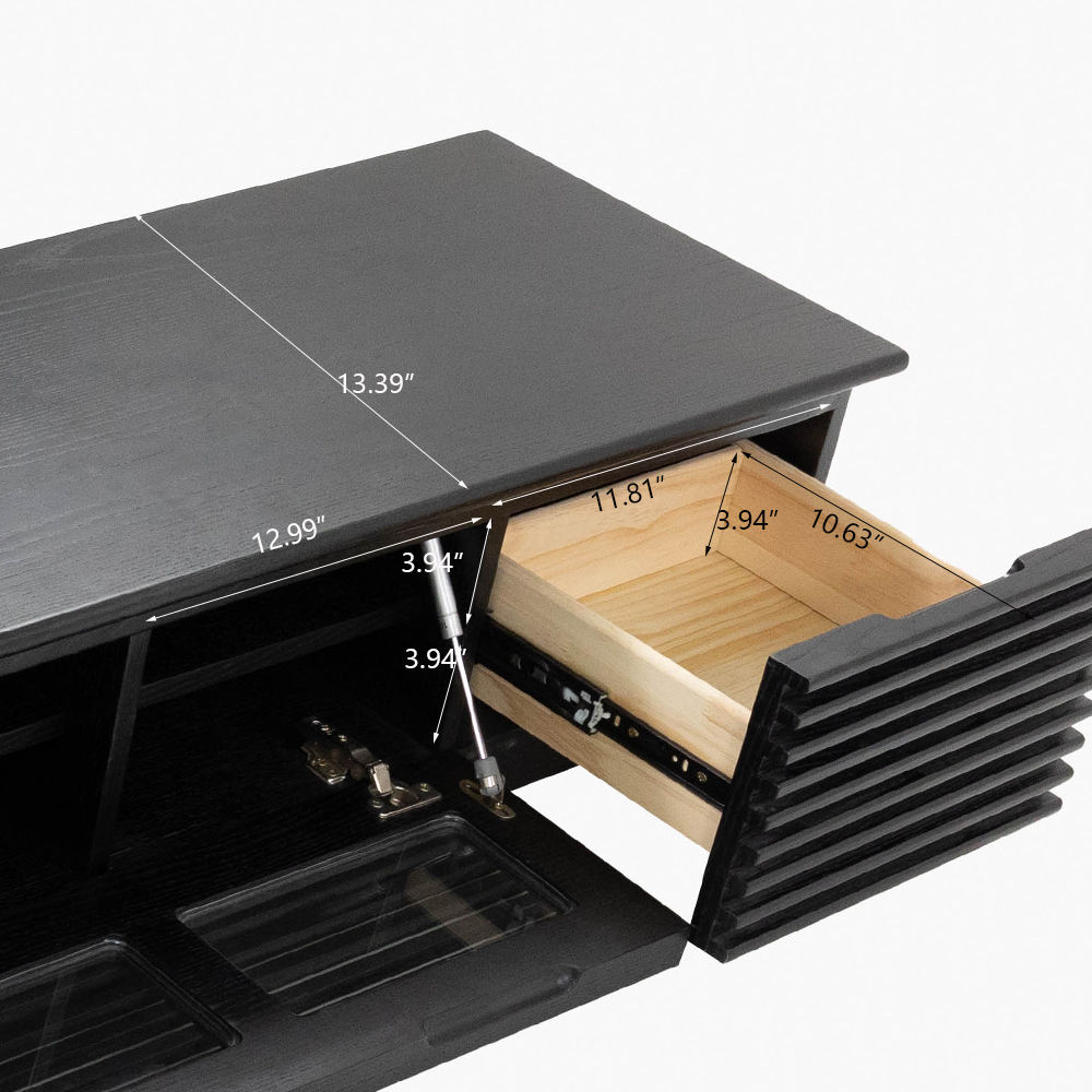 Black Plywood TV Stands