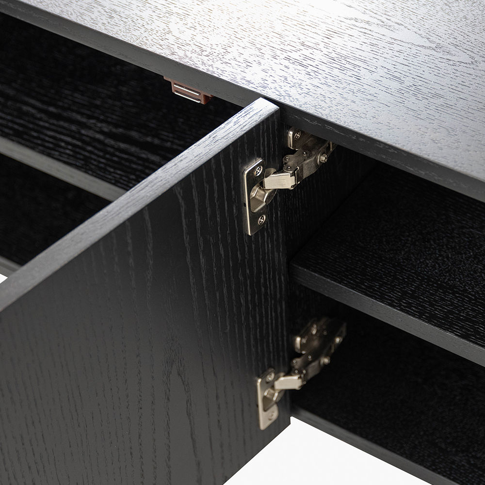 Partly Assemble Smoky MDF TV Stands