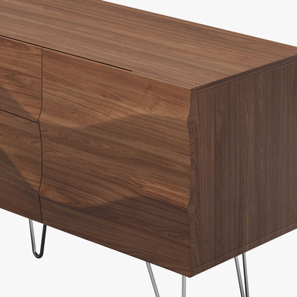 Dark Wood MDF TV Stands
