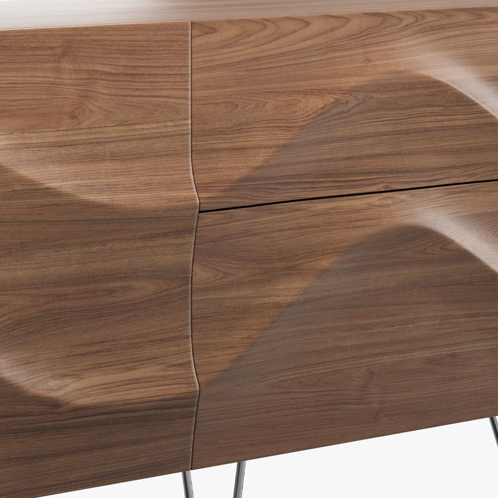 Dark Wood MDF TV Stands