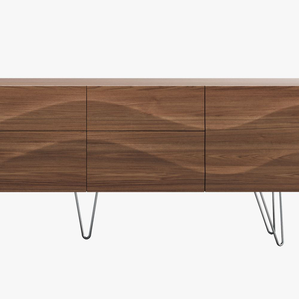 Dark Wood MDF TV Stands