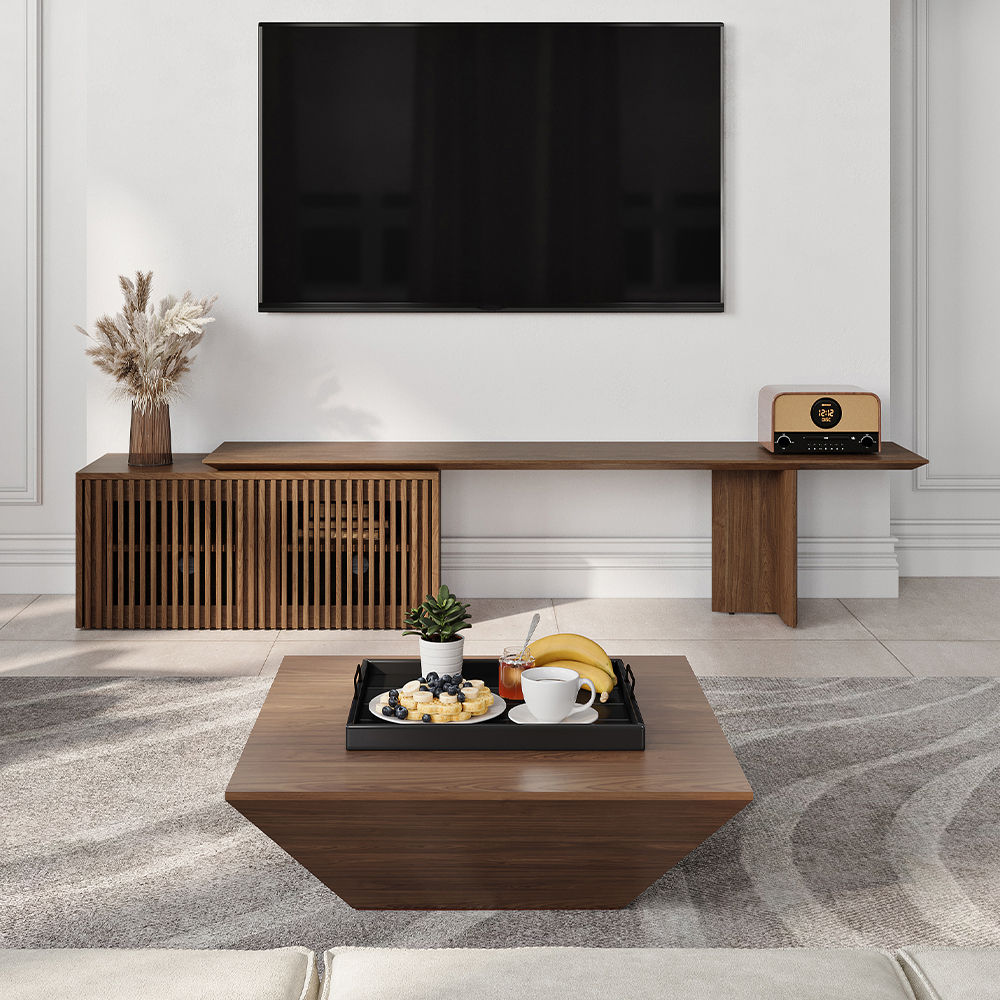 Walnut MDF TV Stands