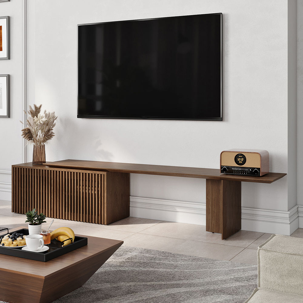 Walnut MDF TV Stands