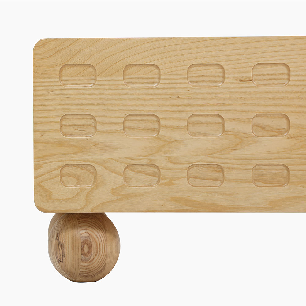 Wood Leg Wood color Plywood TV Stands