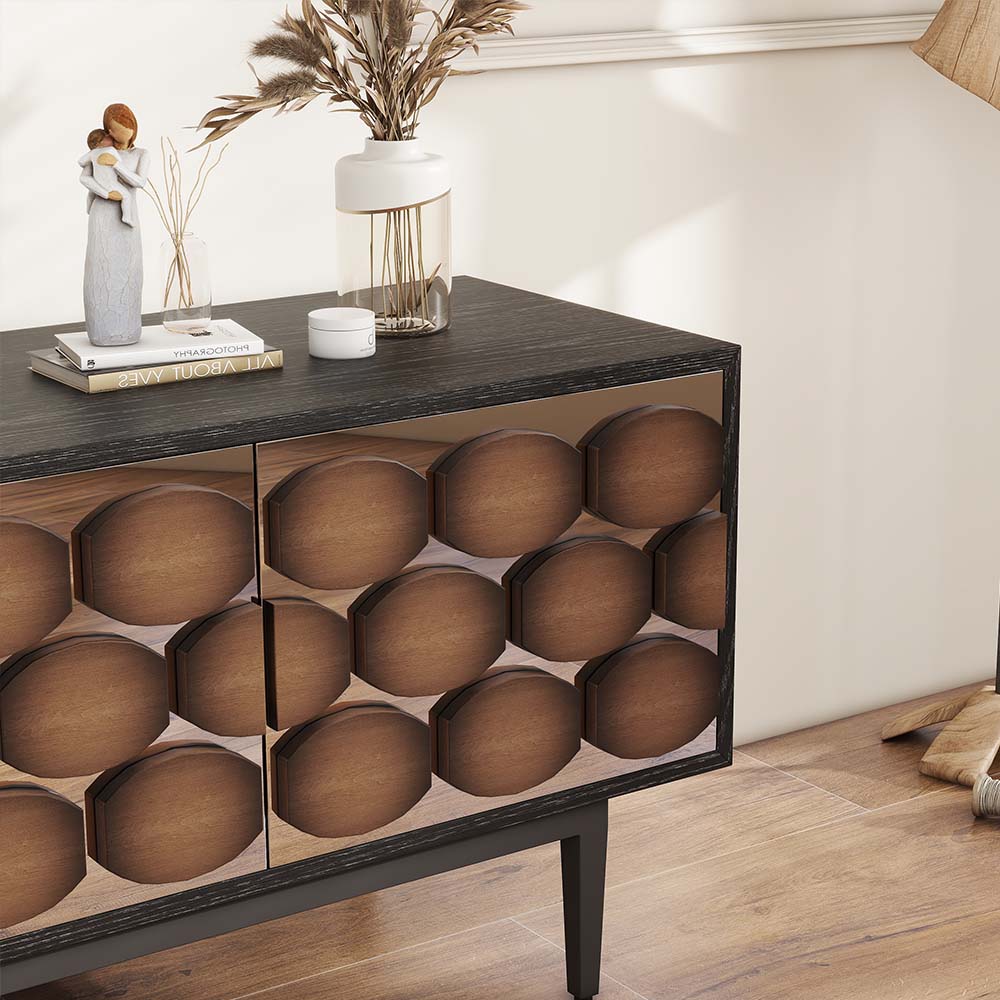 Partly Assemble Smoky MDF TV Stands