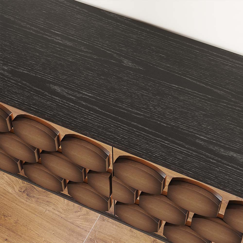 Modern Minimalist Smoky MDF TV Stands