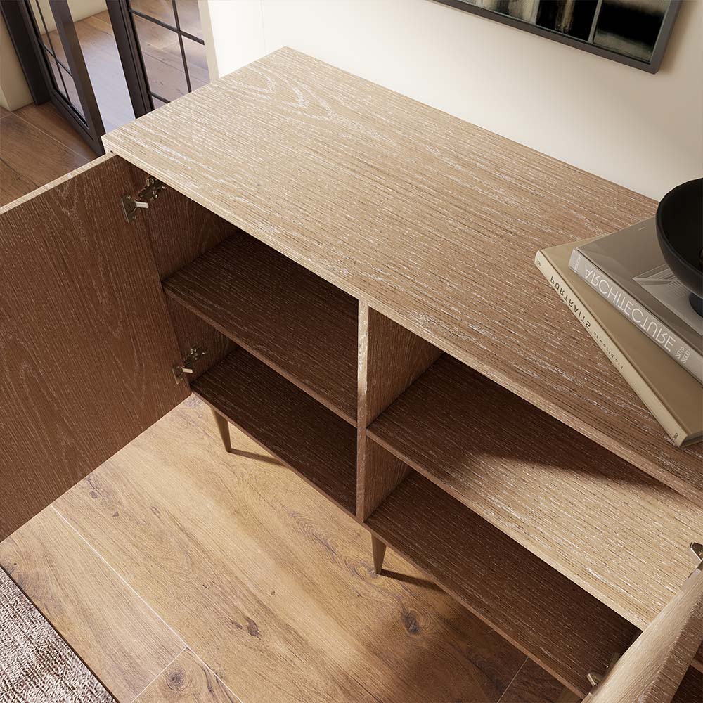 with Storage Wood color TV Stands