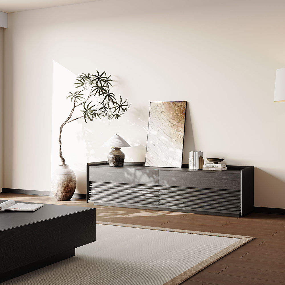 Black Plywood TV Stands