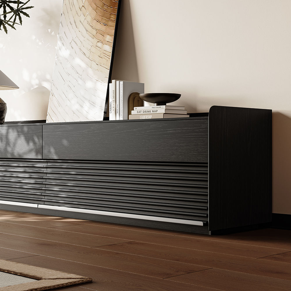 Black Plywood TV Stands
