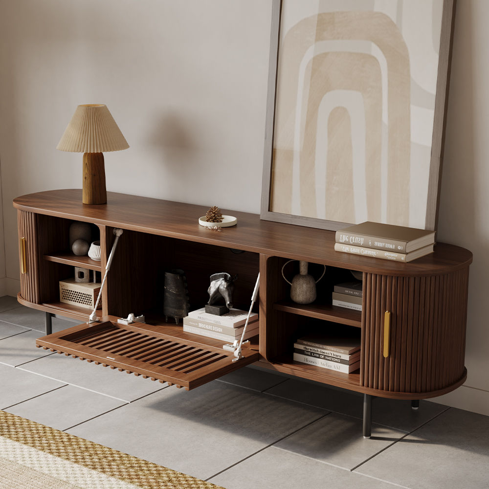 Walnut Color TV Stands