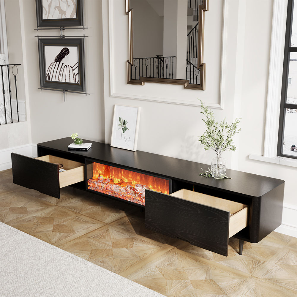 Modern Black MDF TV Stands