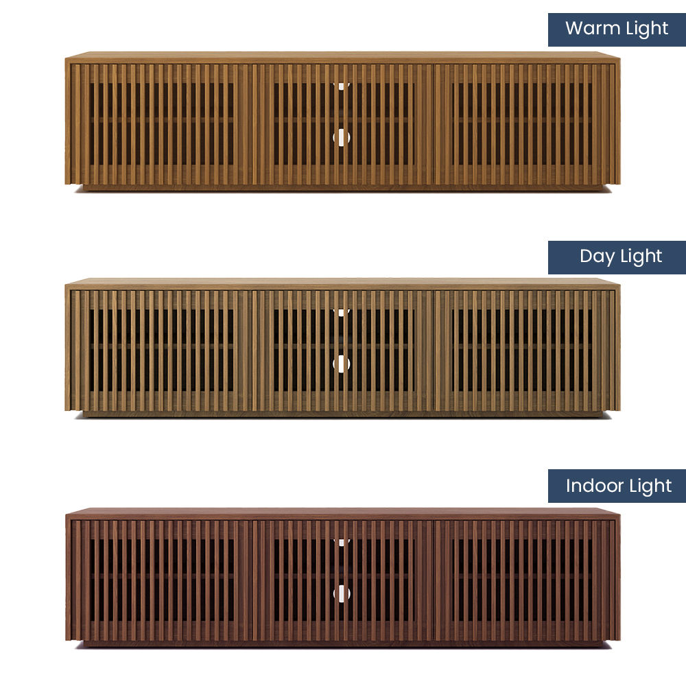 Walnut Dark Wood Plywood TV Stands