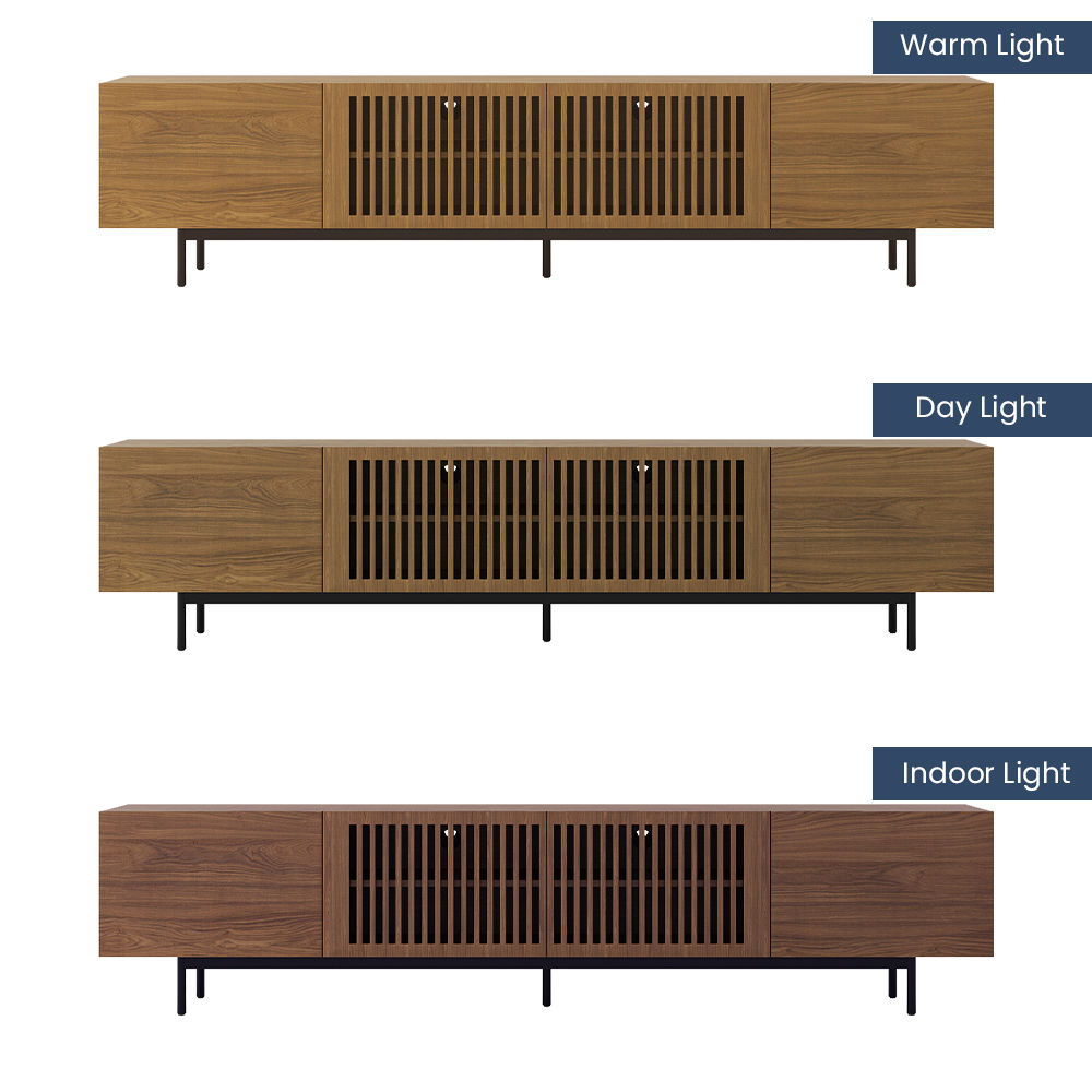 Solid Wood Dark Wood MDF TV Stands