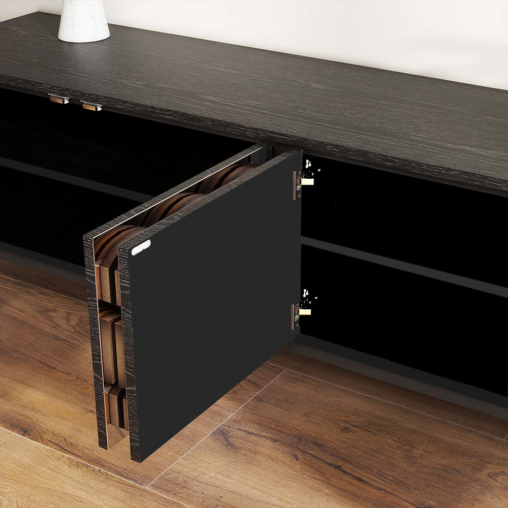 Floor TV Stand Smoky MDF TV Stands