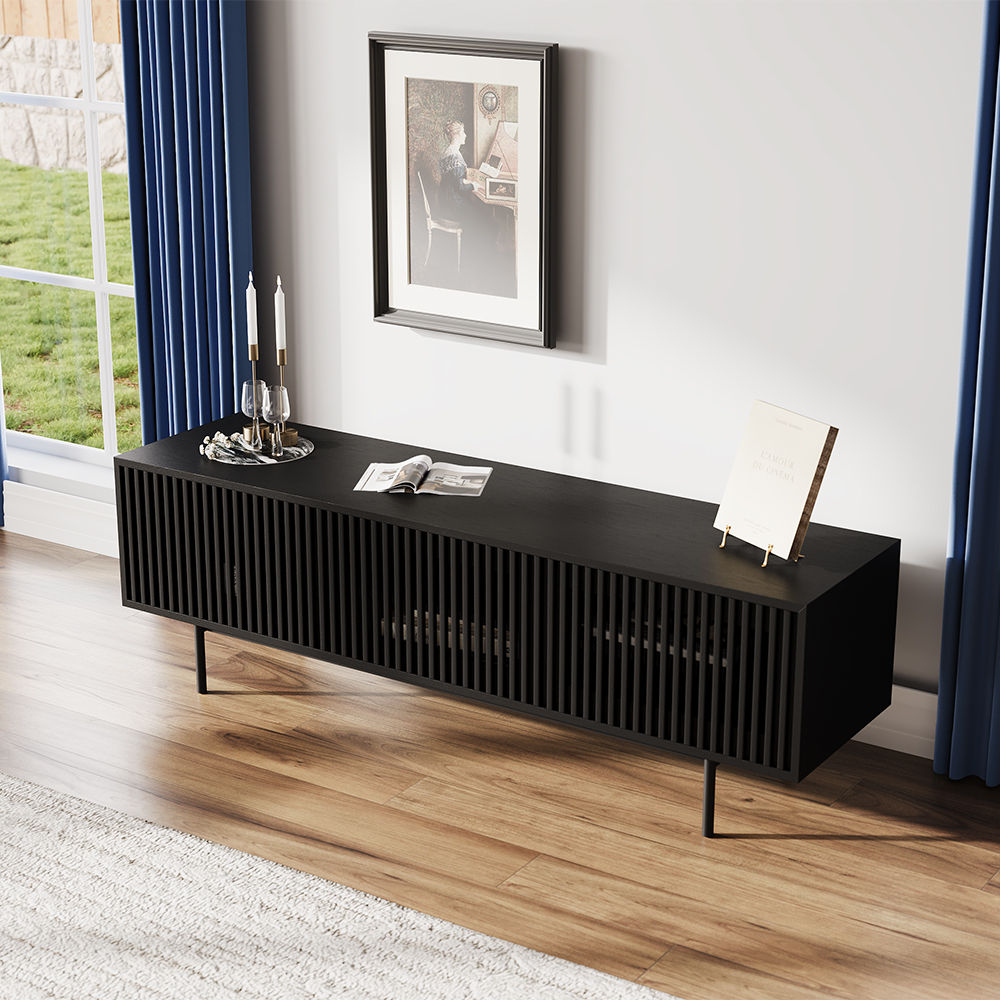 Black Plywood TV Stands