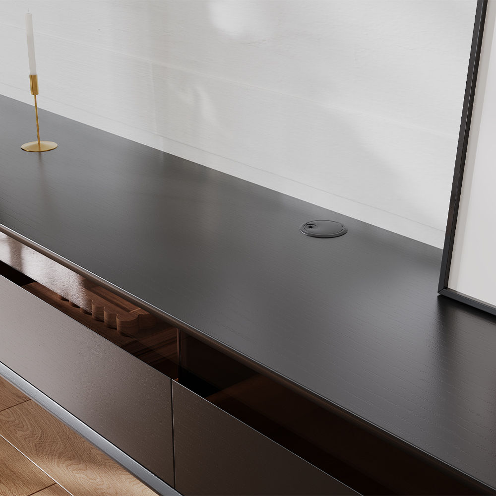 Modern Black MDF TV Stands