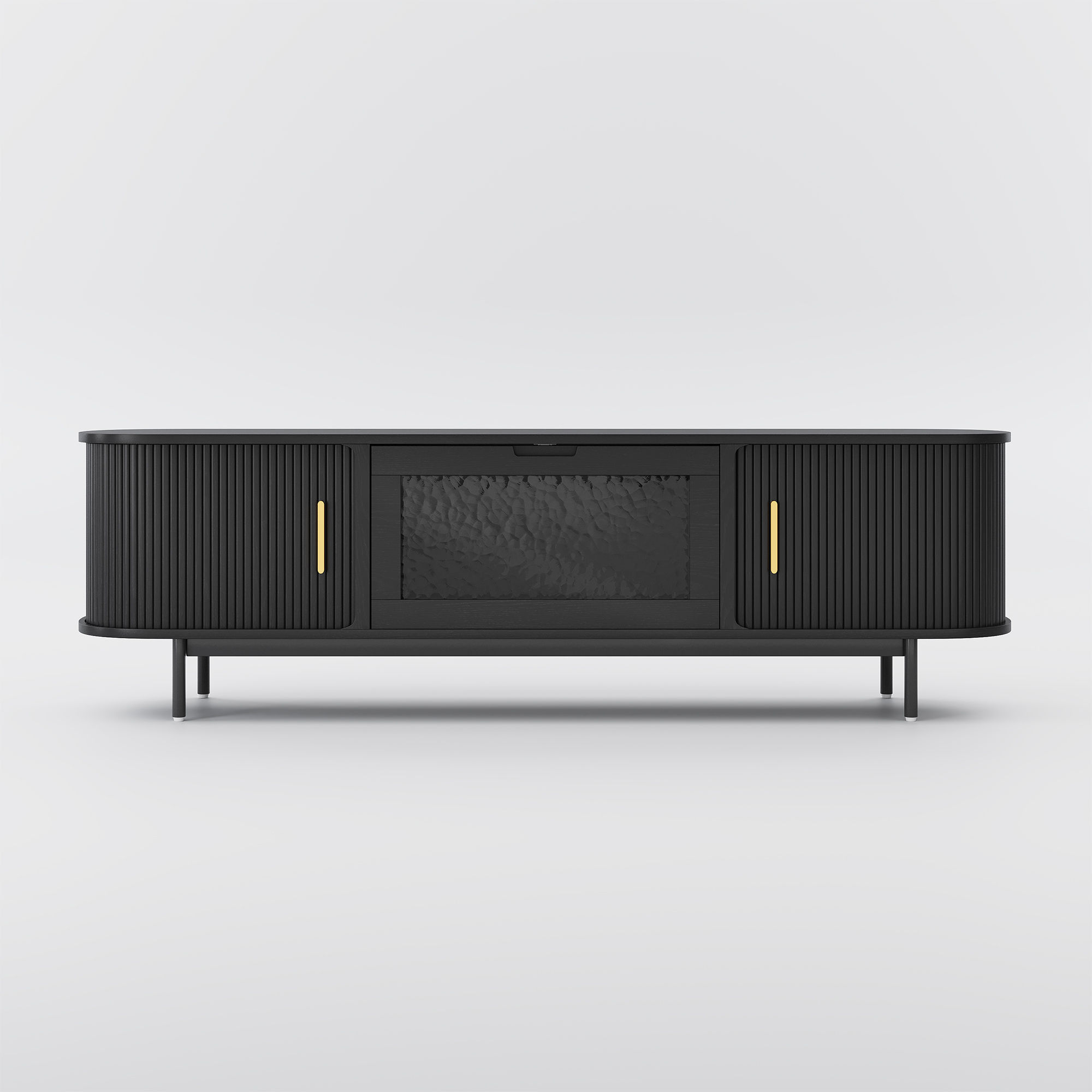 Black TV Stands