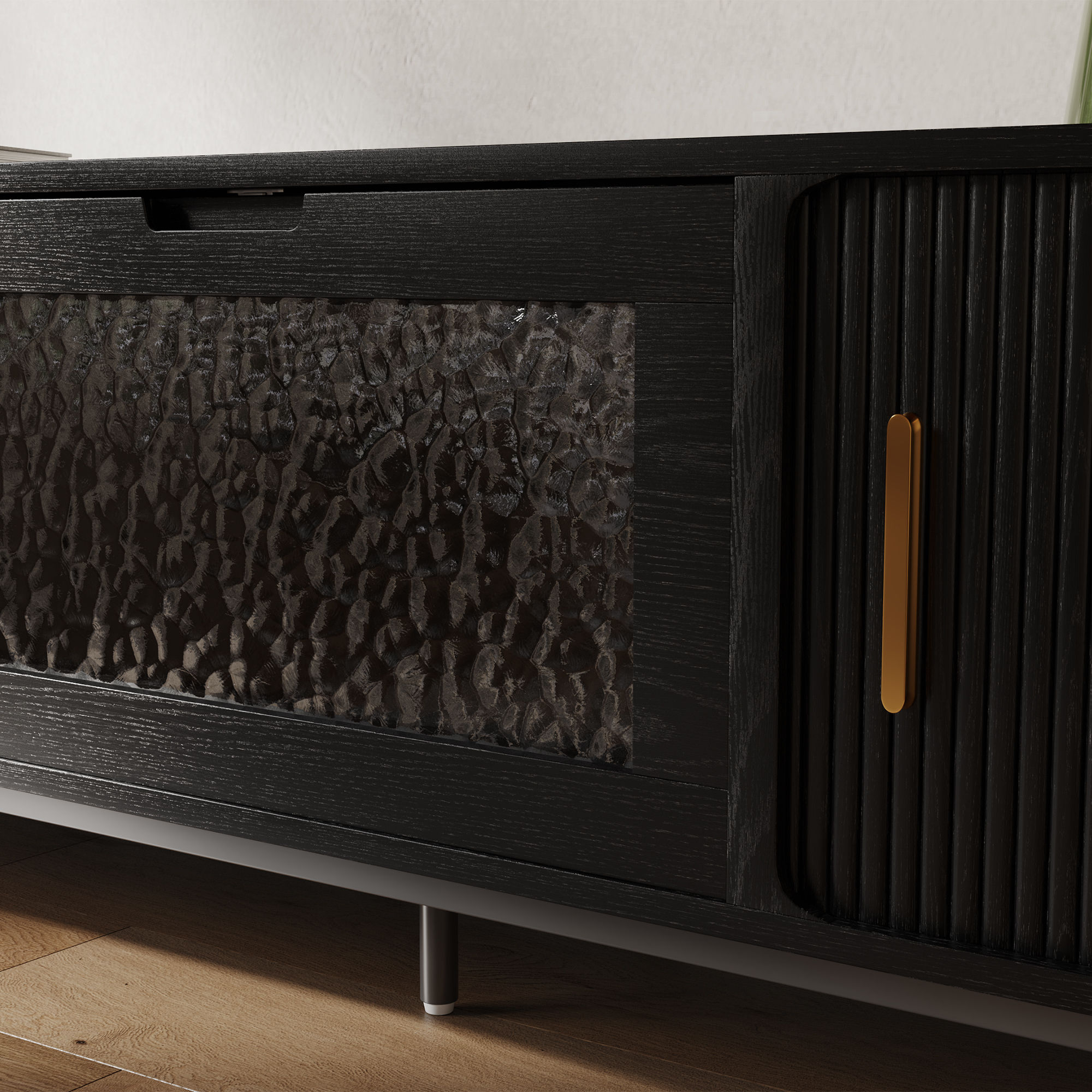 Black TV Stands