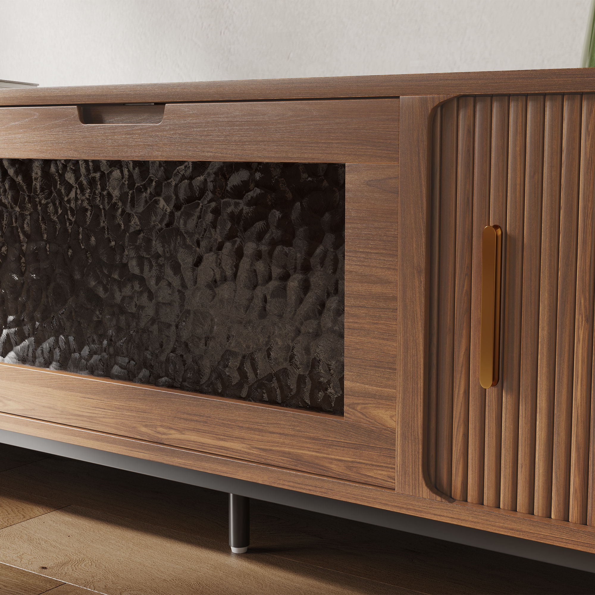 Walnut Color TV Stands