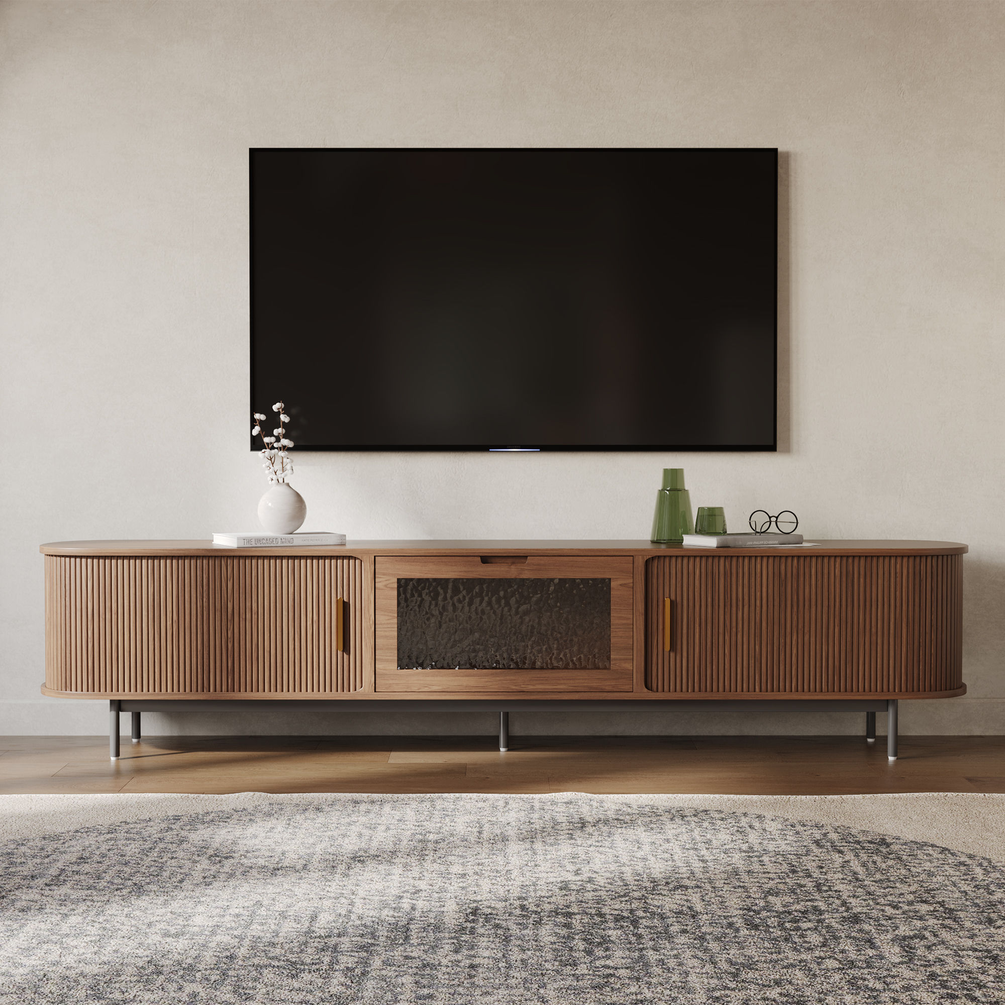 Walnut Color TV Stands