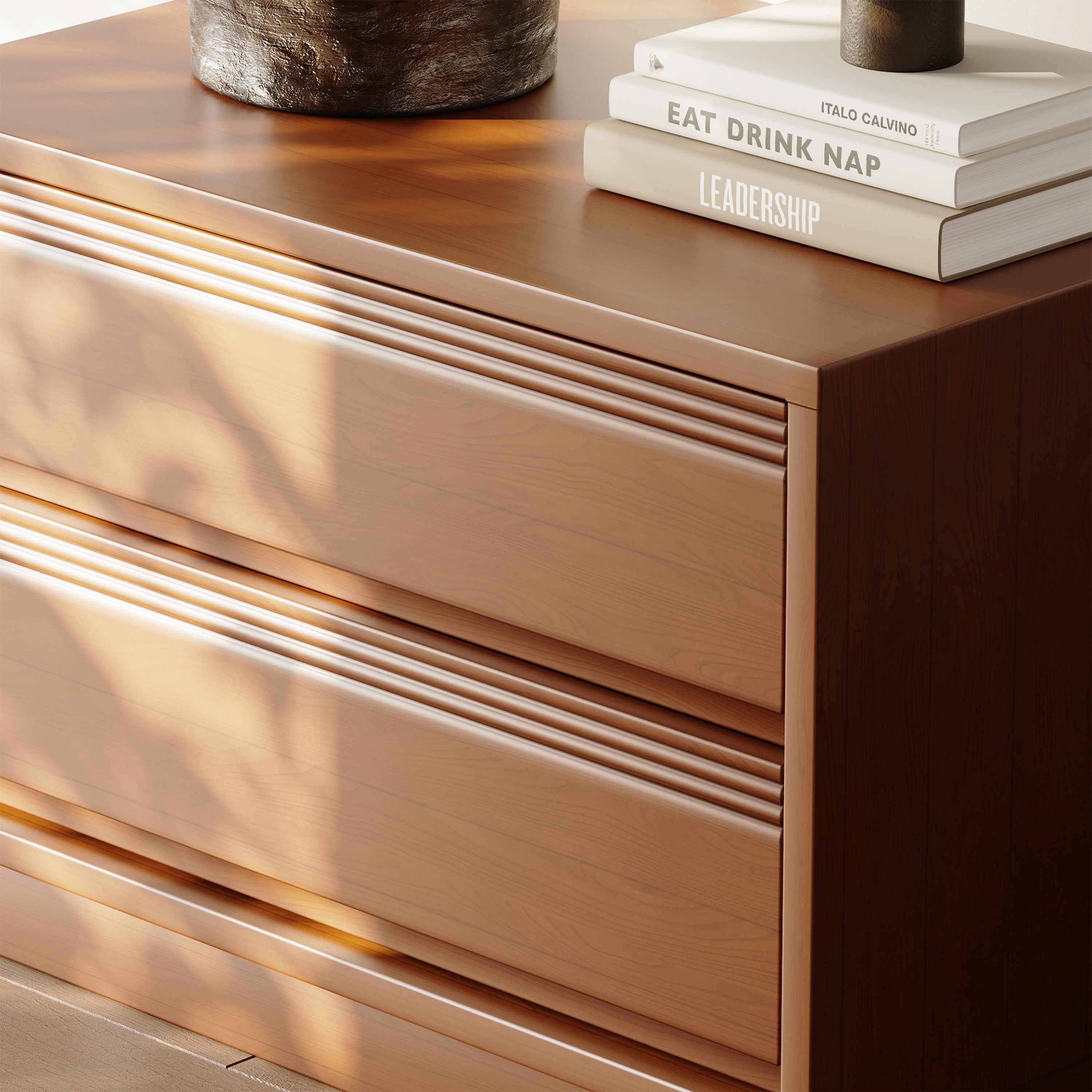 Fully Assemble Cherry Wood Color Cherry Wood TV Stands