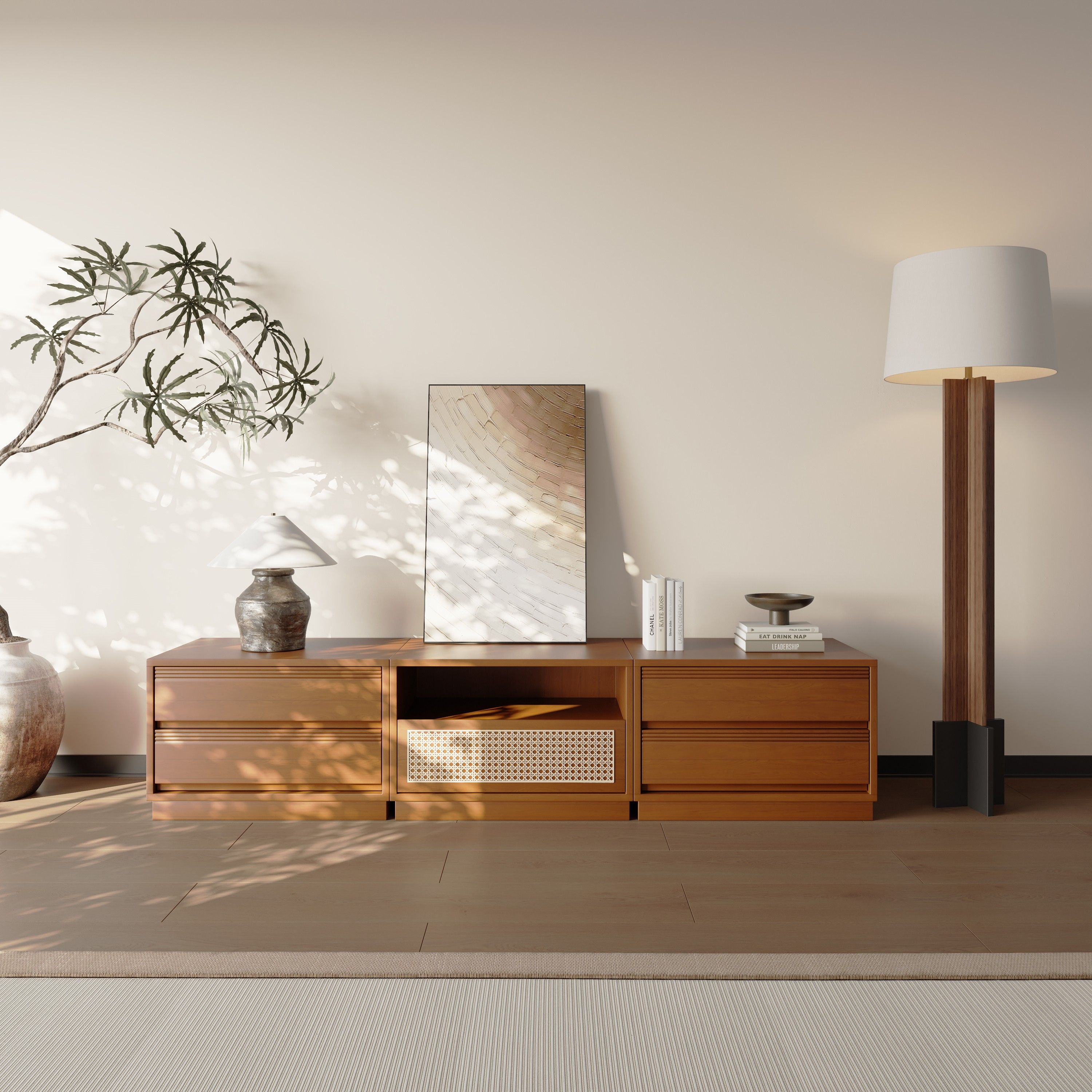 with Storage Cherry Wood Color Cherry Wood TV Stands