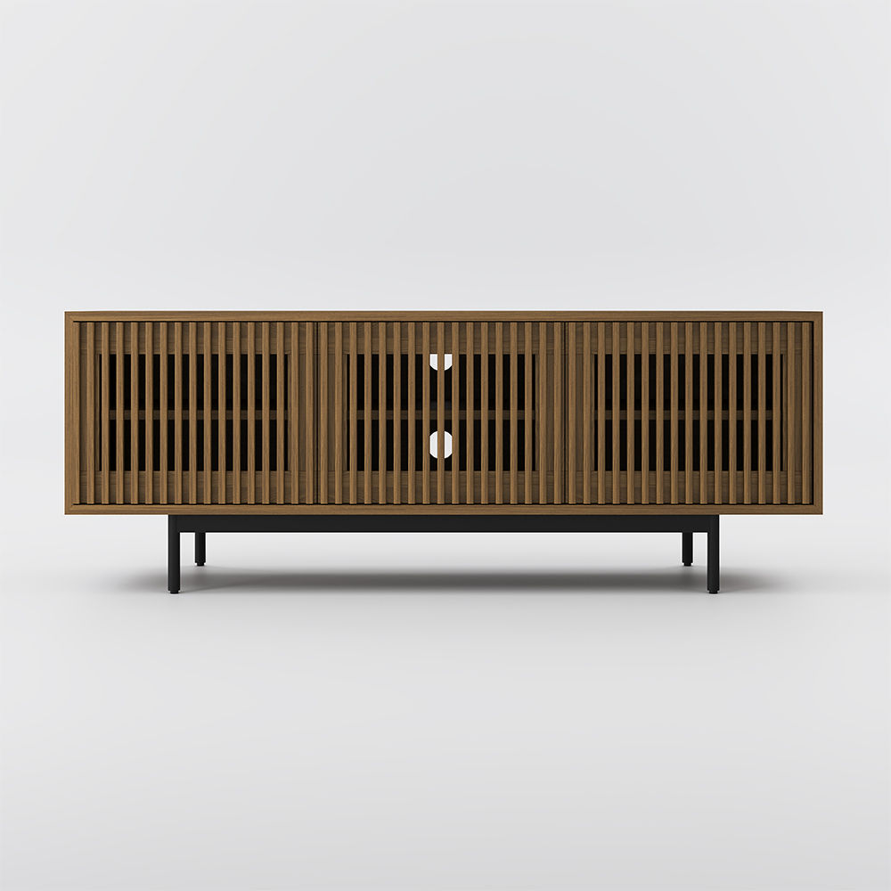 VISION Dark Wood MDF TV Stands