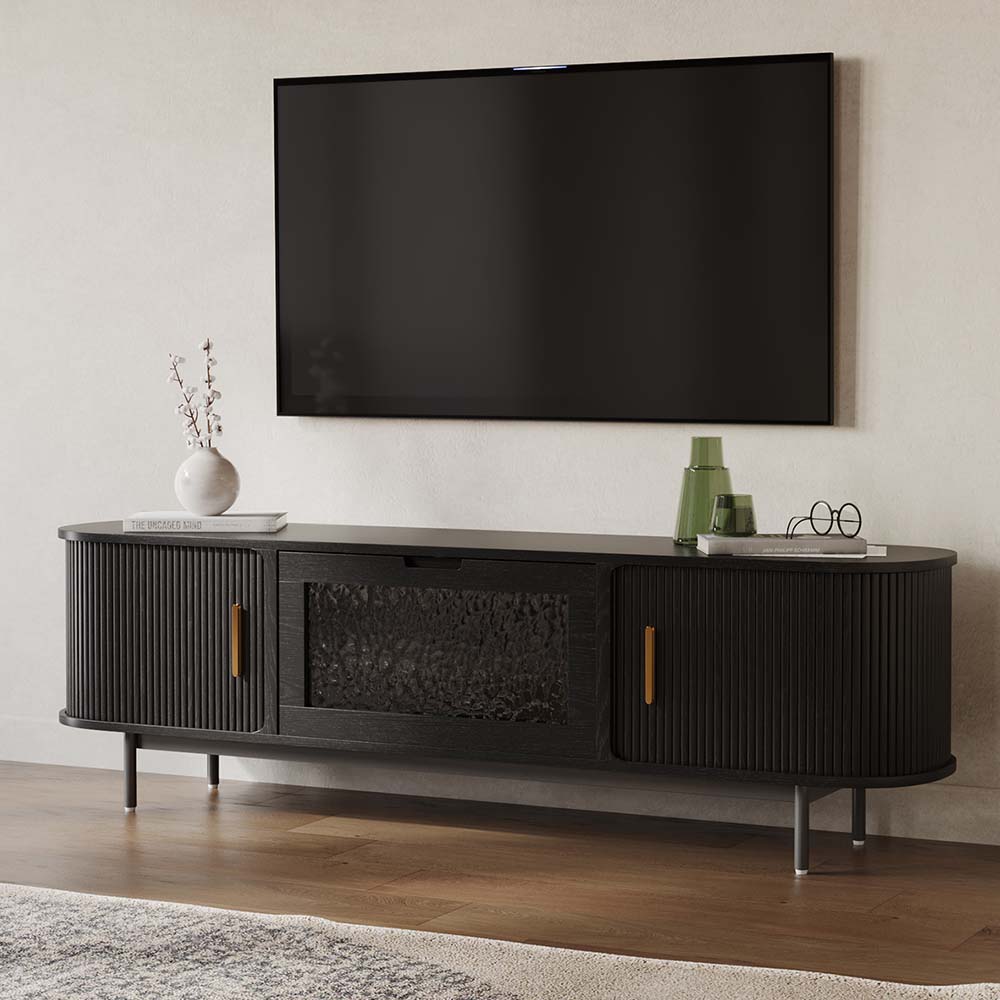 Black MDF TV Stands