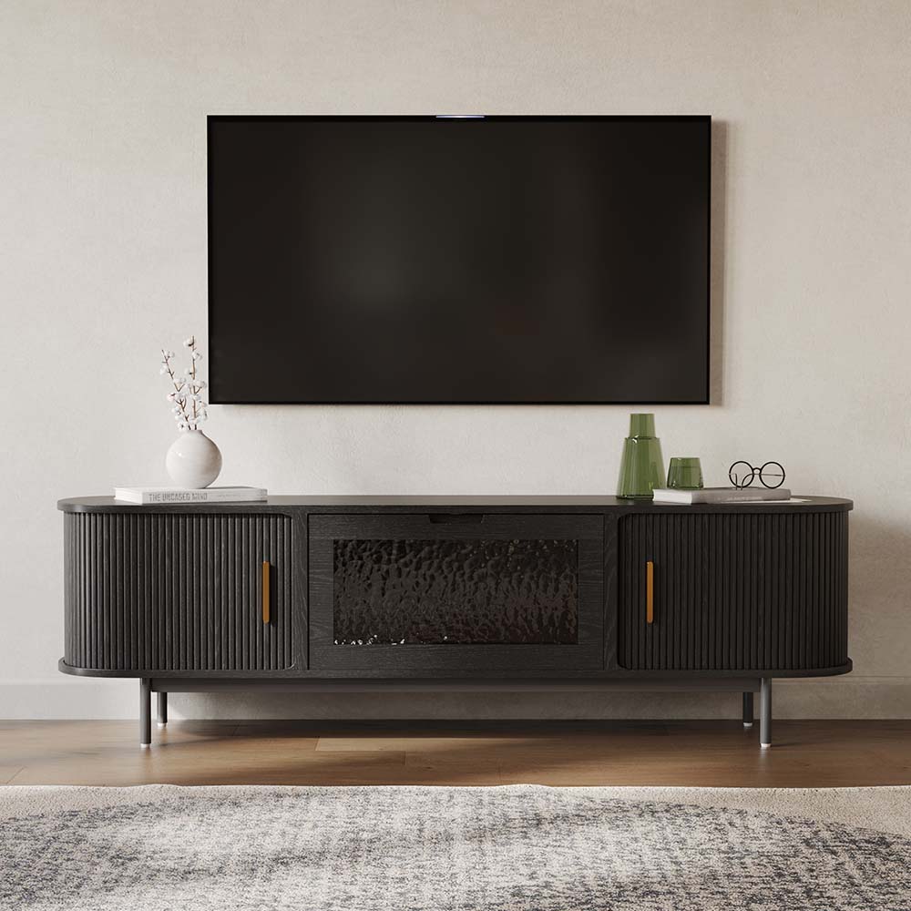 Black MDF TV Stands