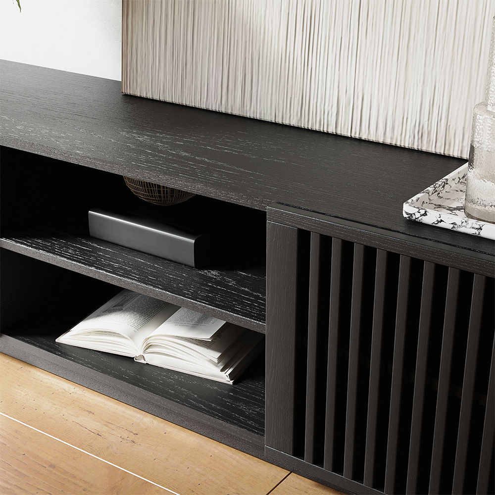 Black Plywood TV Stands