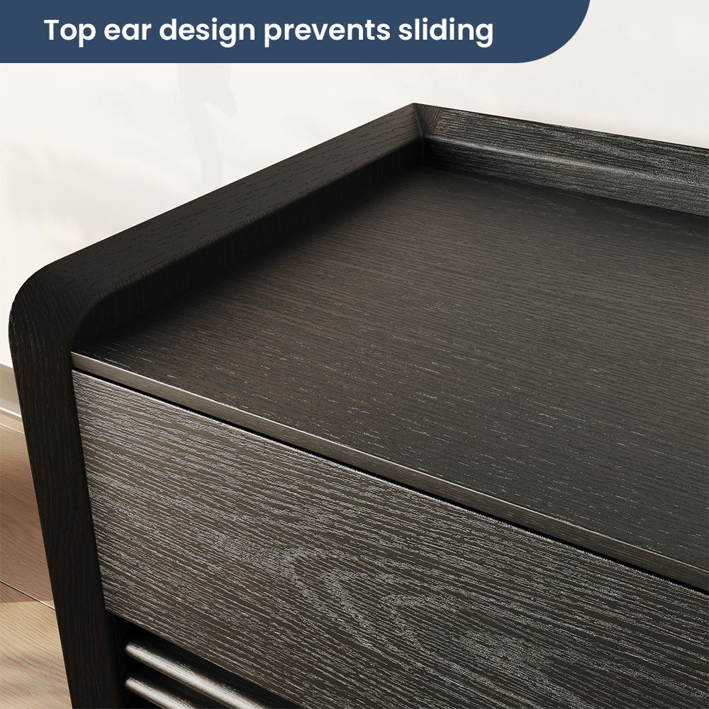 Rectangular Black Plywood TV Stands