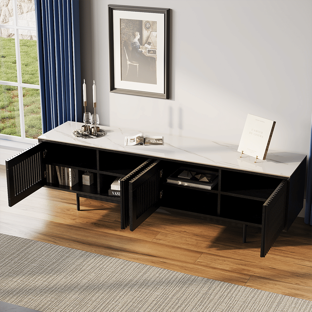 Modern Black MDF TV Stands