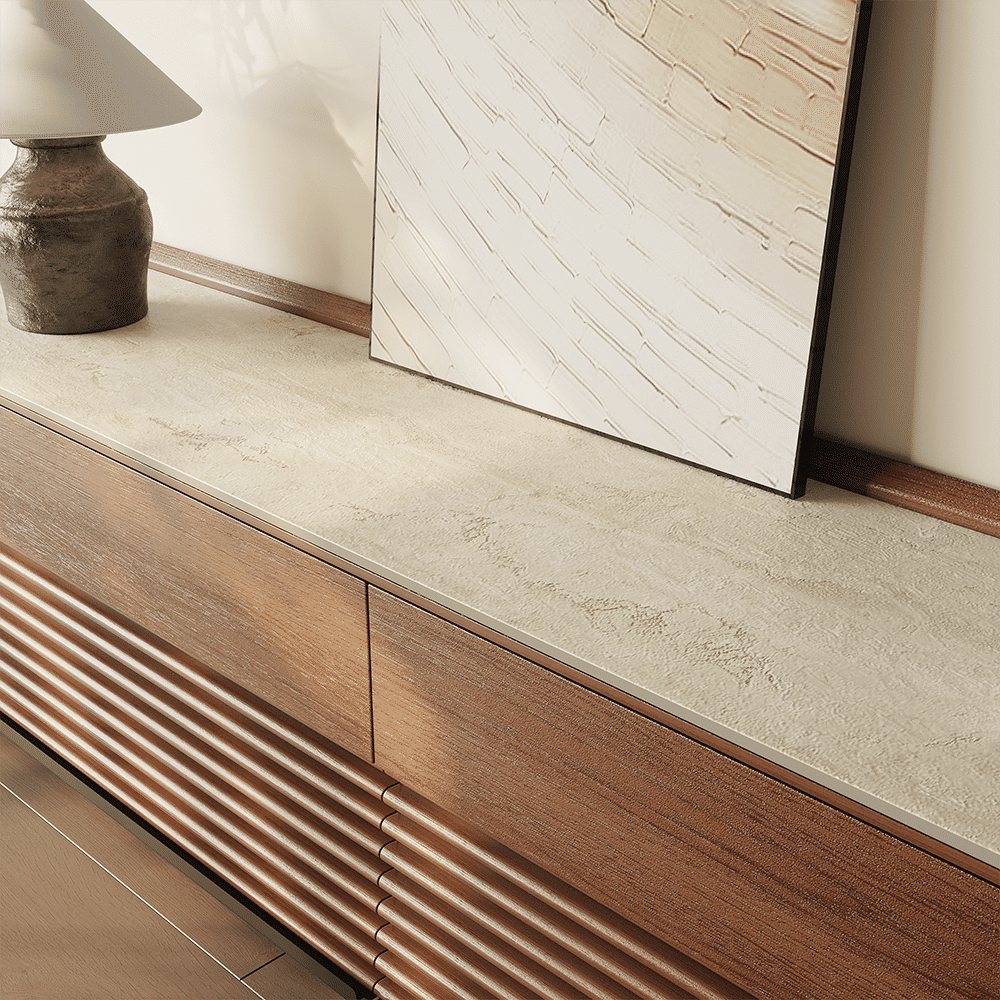 Solid Wood Walnut MDF TV Stands