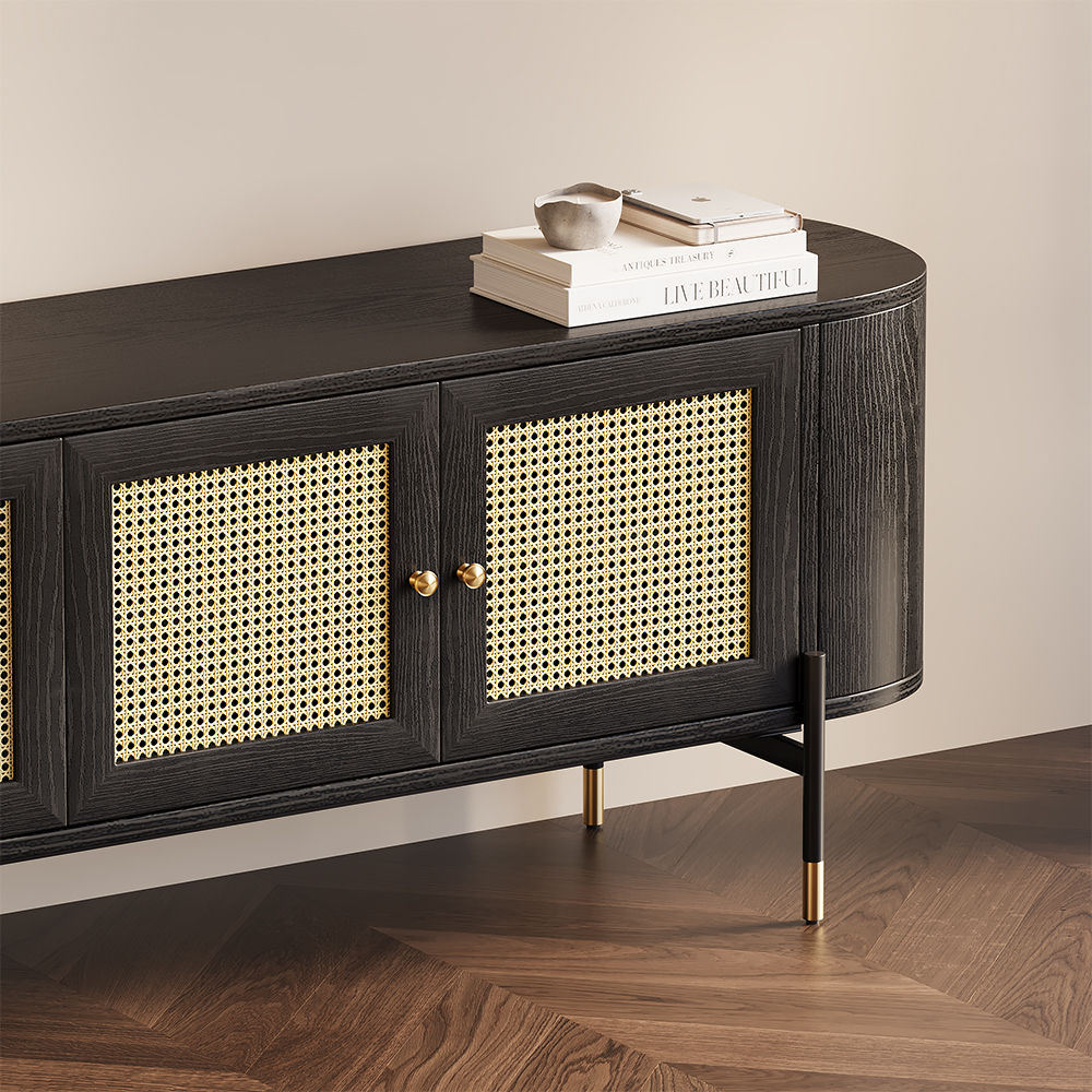 Modern Black MDF TV Stands