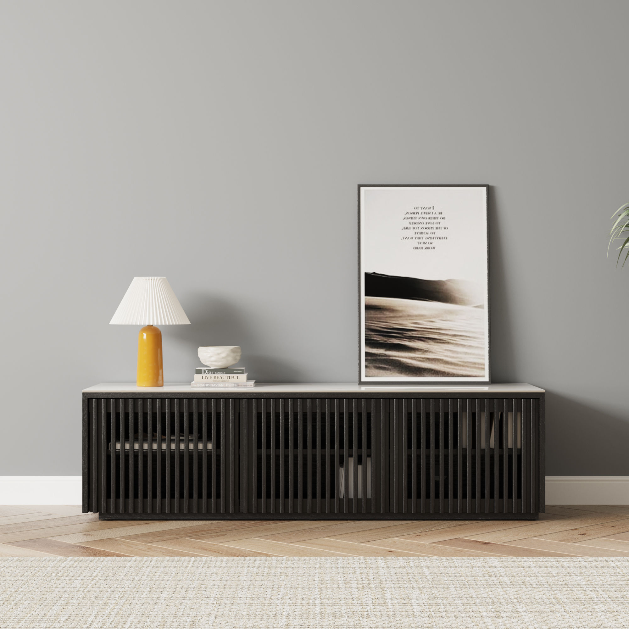 Black TV Stands