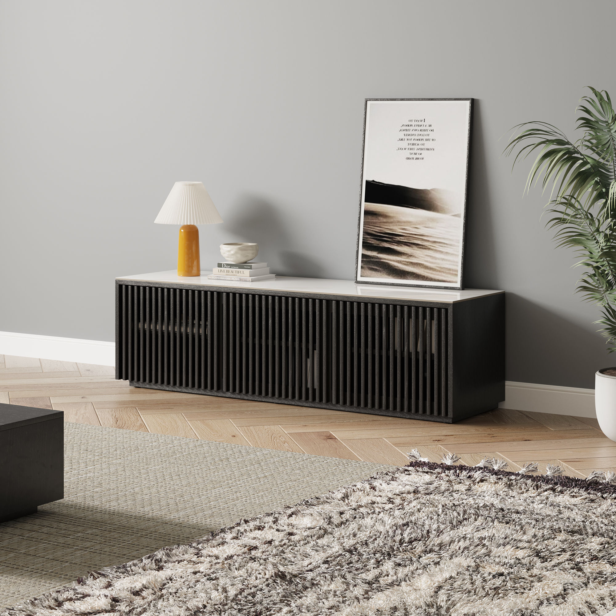 Black TV Stands