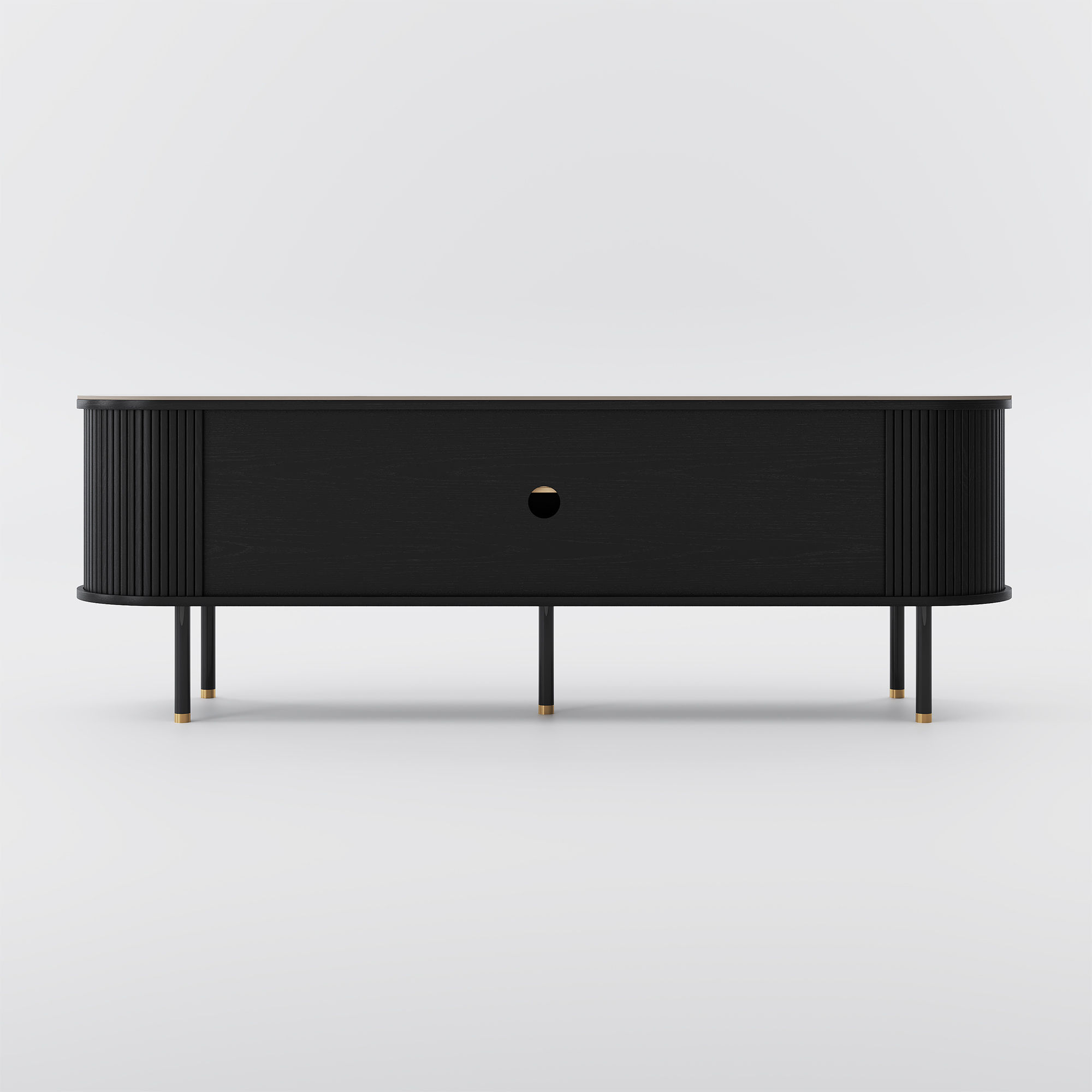 Black Plywood TV Stands