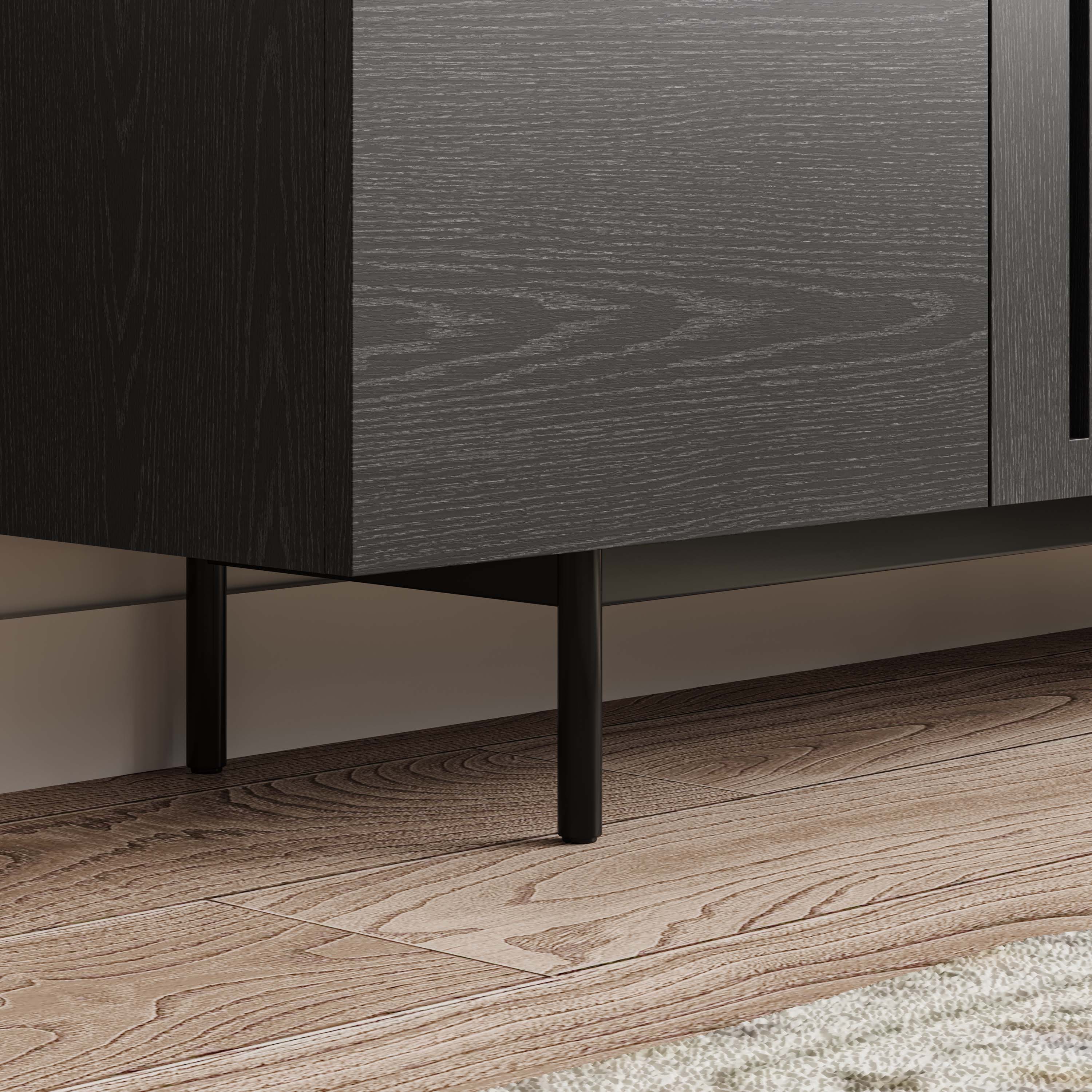 Black MDF TV Stands