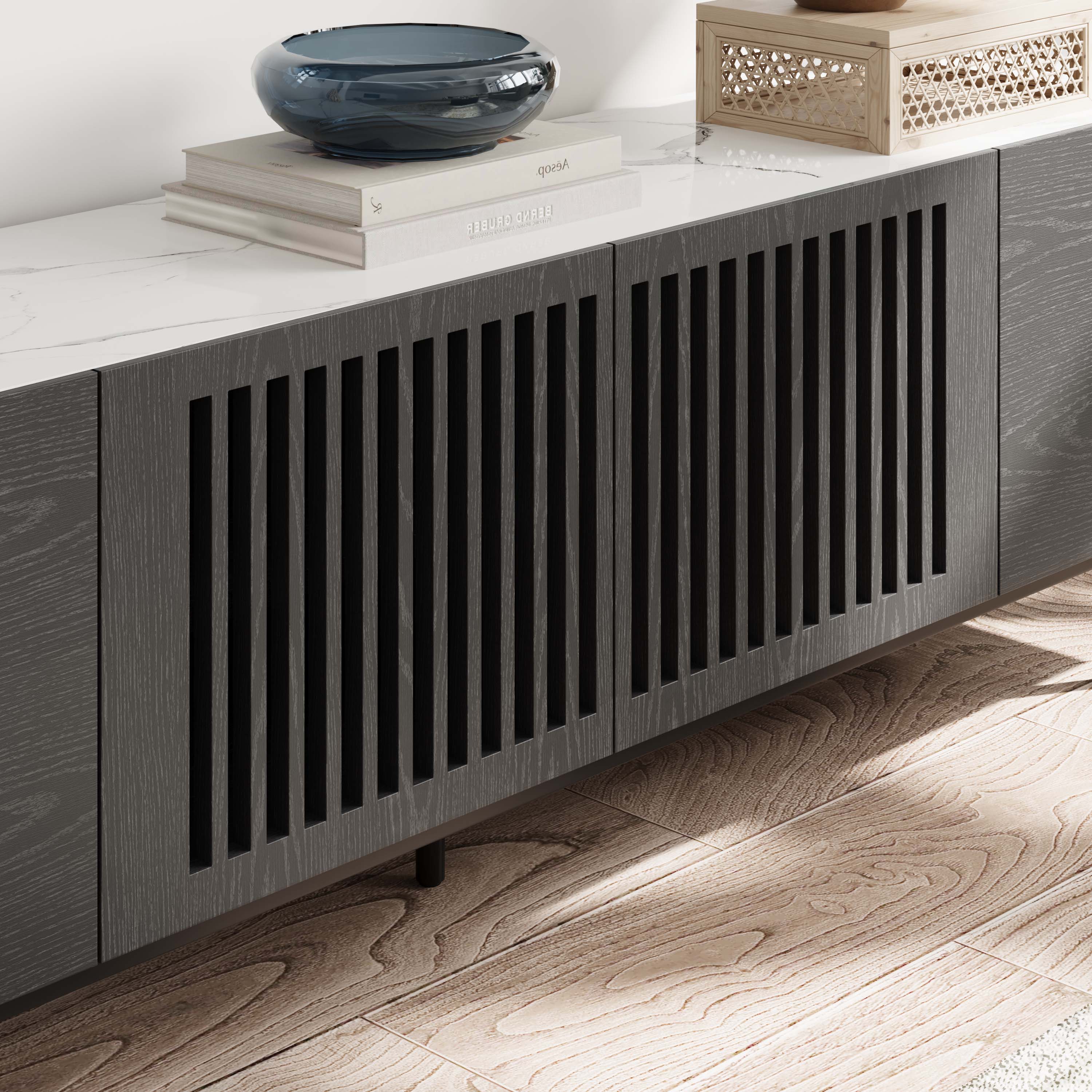 Black MDF TV Stands