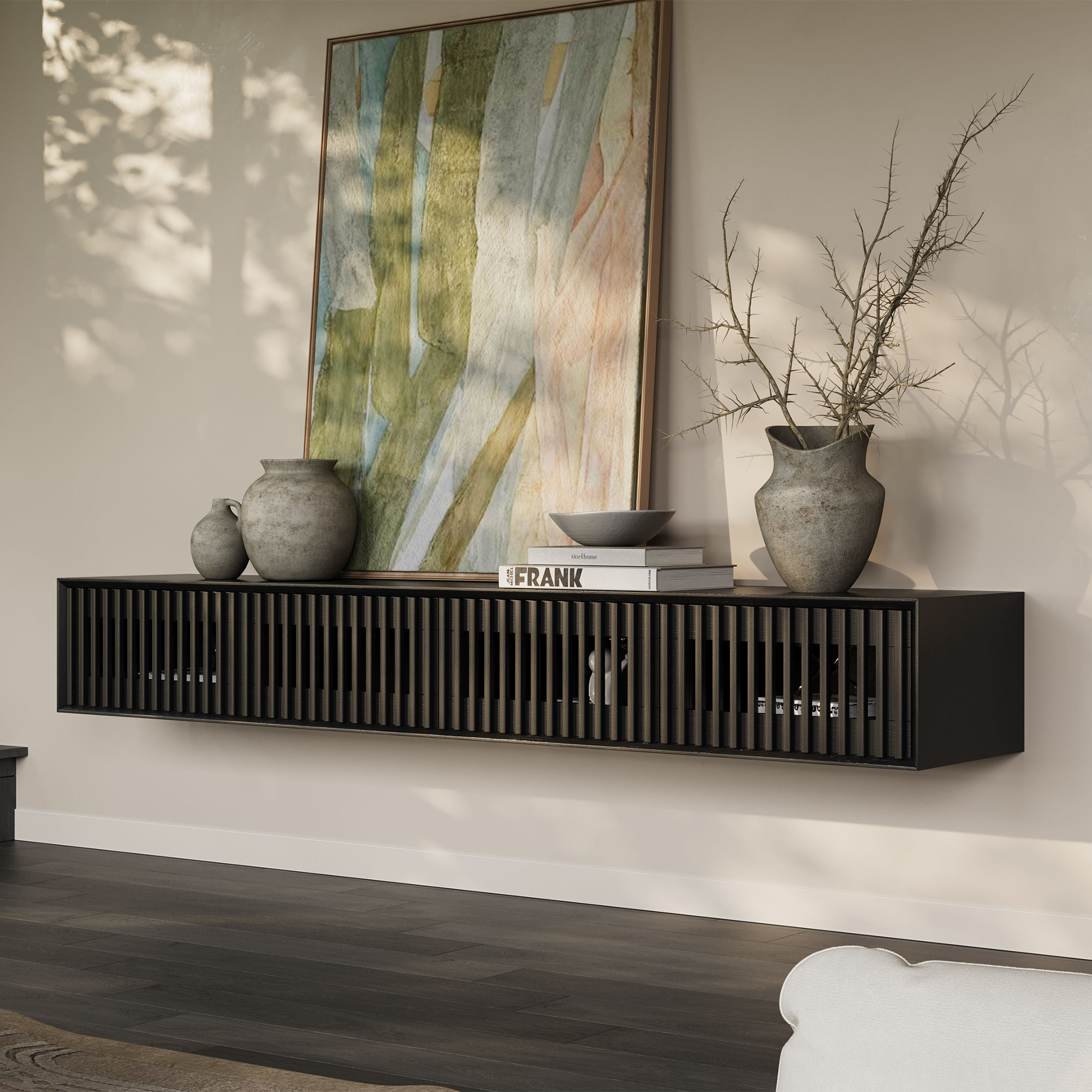 Black MDF TV Stands