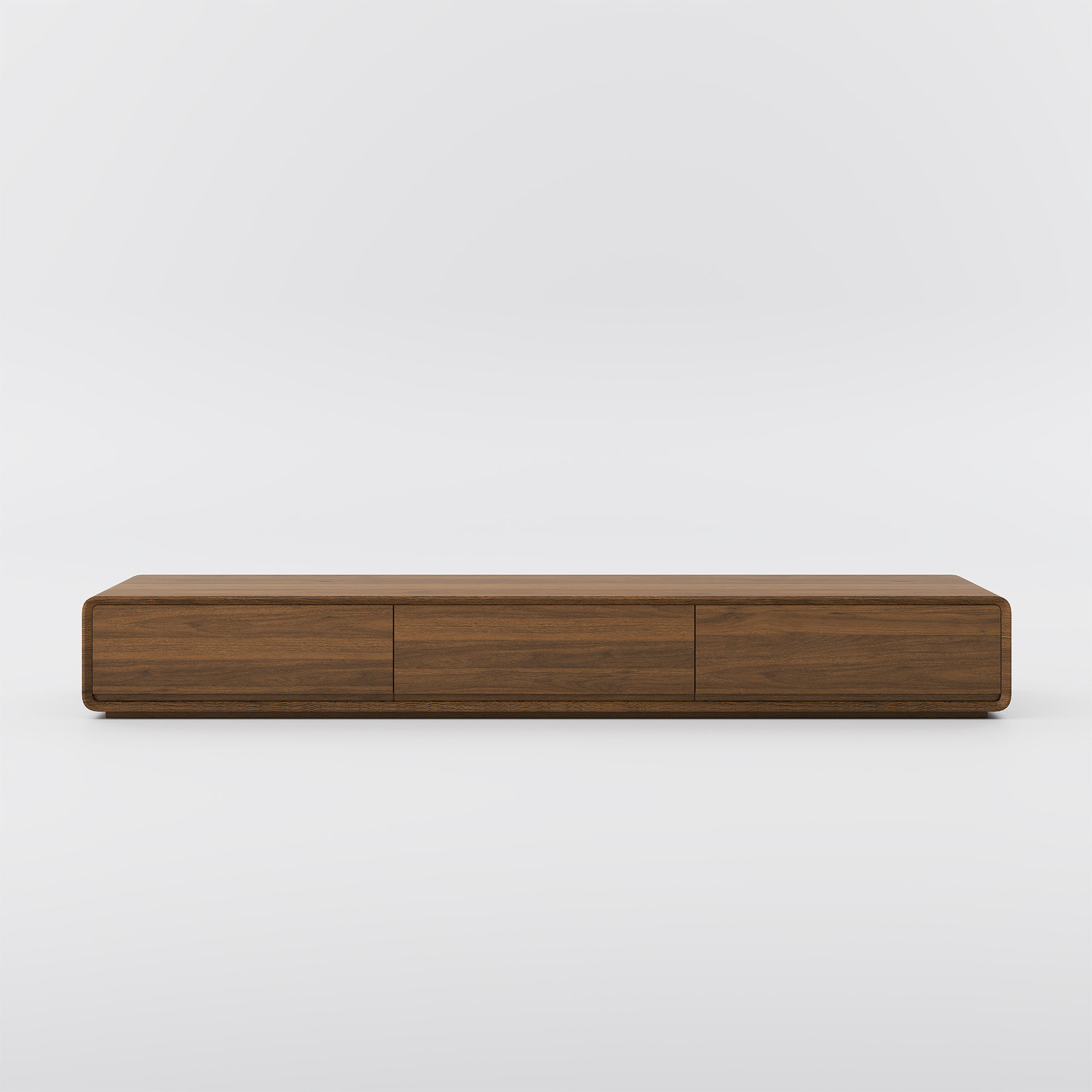 Walnut Color MDF TV Stands