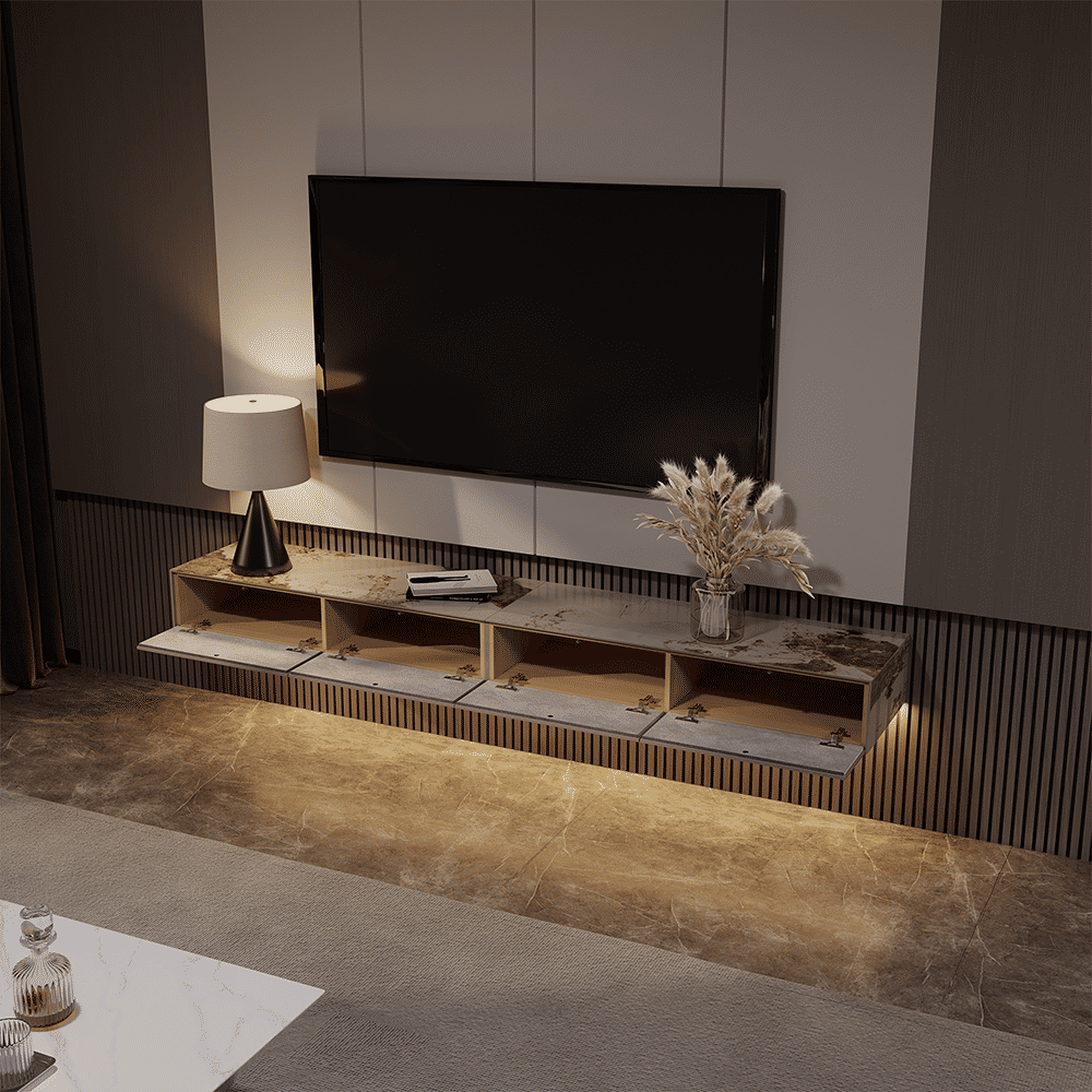 Modern Pandora Sintered Stone TV Stands