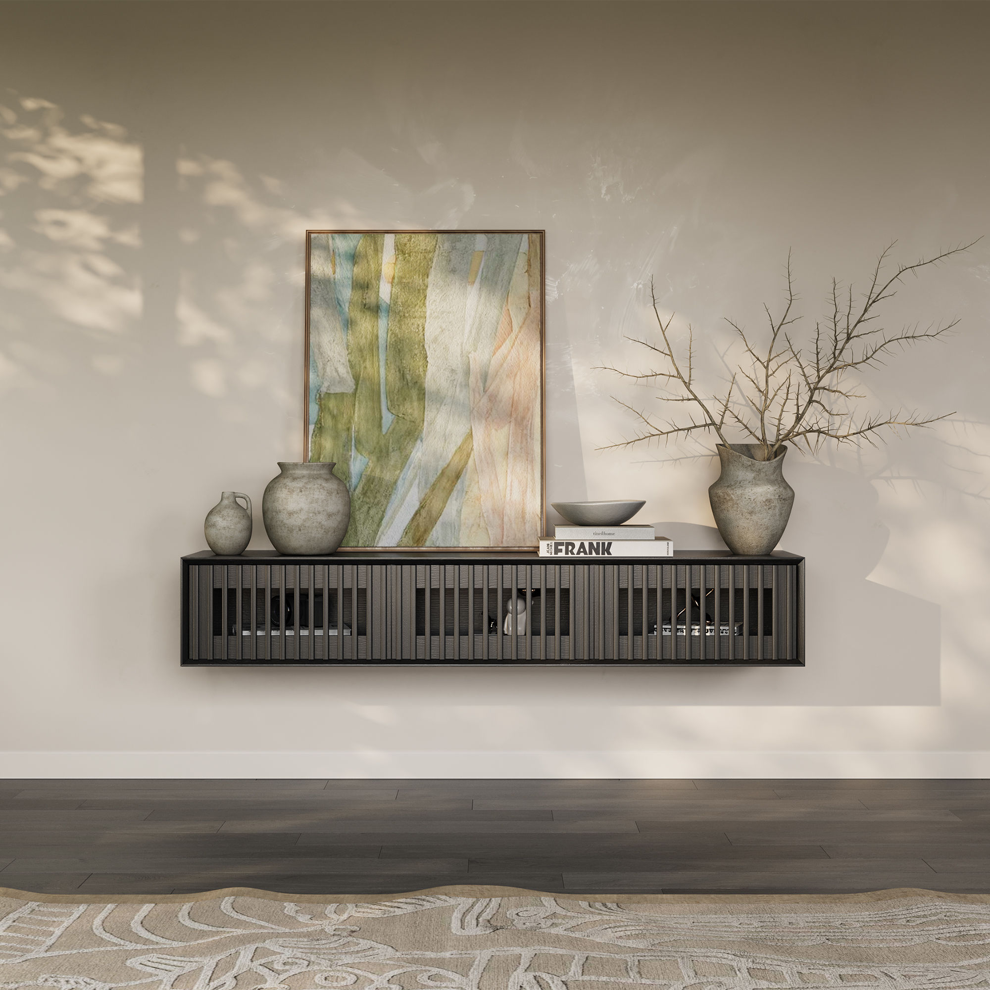 Black MDF TV Stands